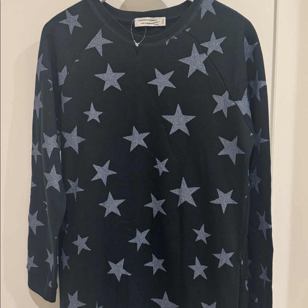 Stella McCartney Kids Gray and black Sweatshirt dress size 12 - Picture 3 of 8